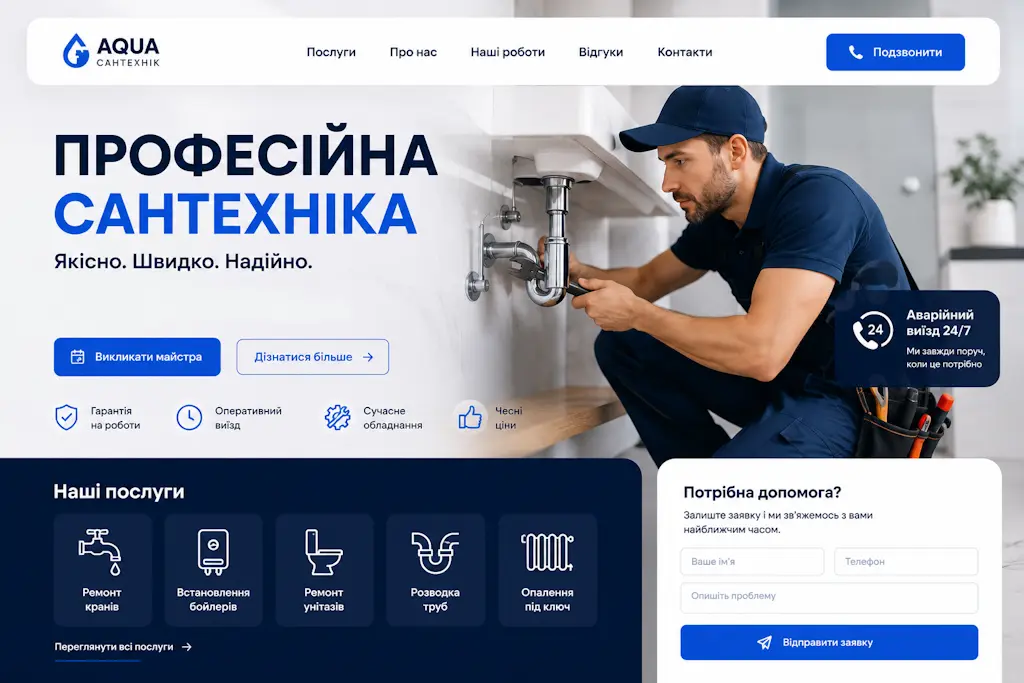 Ukázka webu vytvořeného v Silesia Software 1